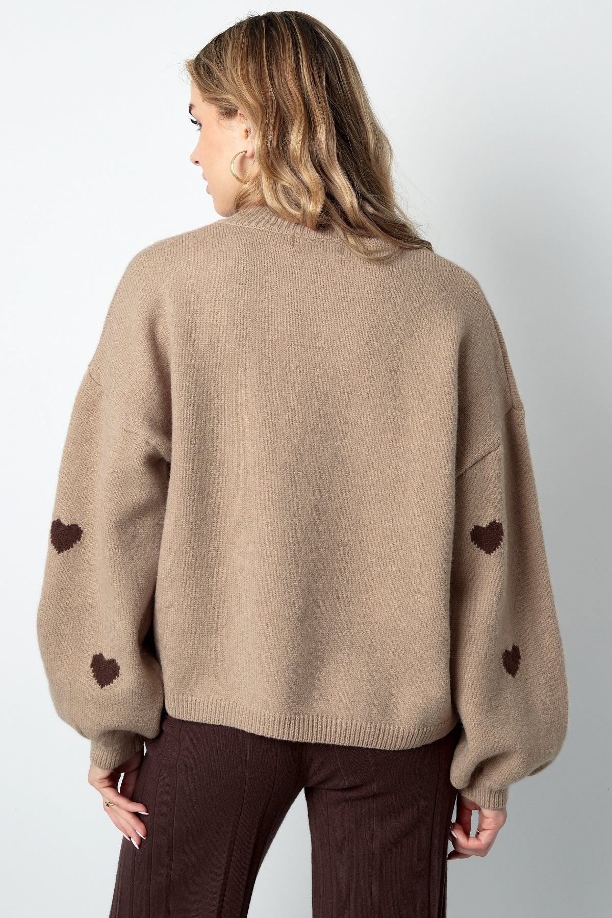 Pullover „Heartfelt Hugs“ – cremeweiß