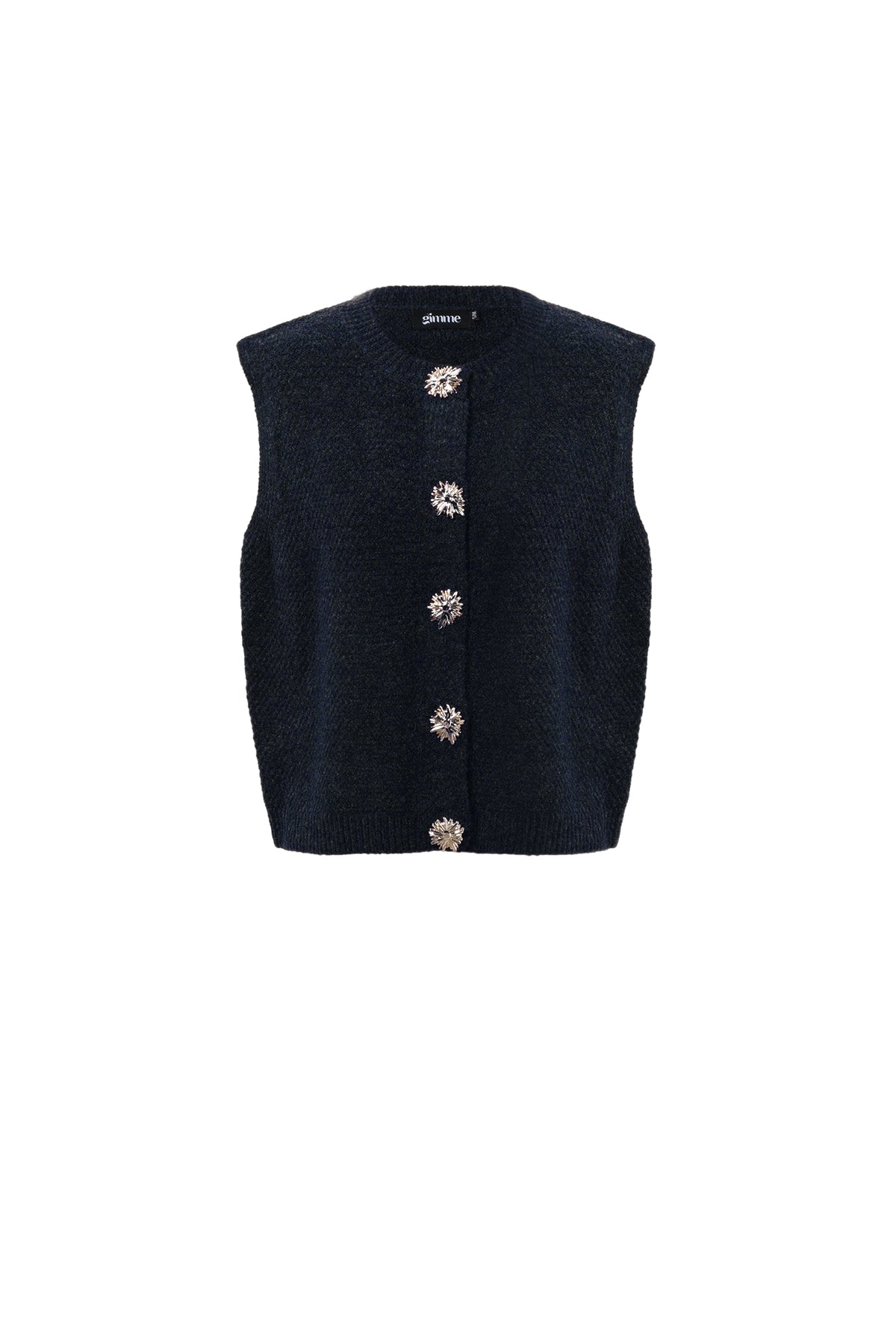 Polyesterfaser (Polyester) Strickweste Einfarbig Lässige Herbst-/Winterkleidung