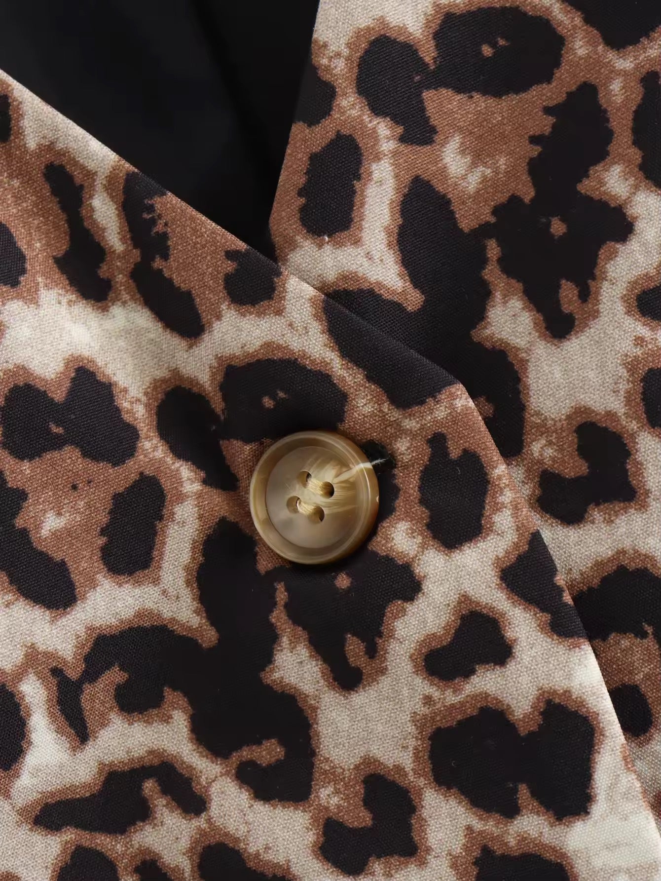Leopardenmuster Weste