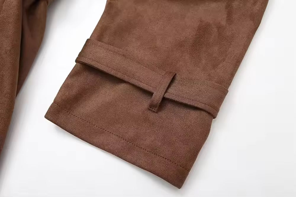 Royaler Trenchcoat