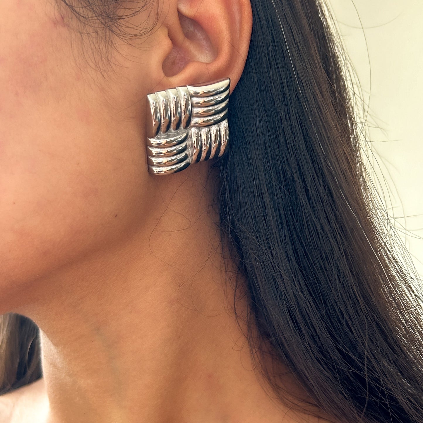 Golden Weave Earrings