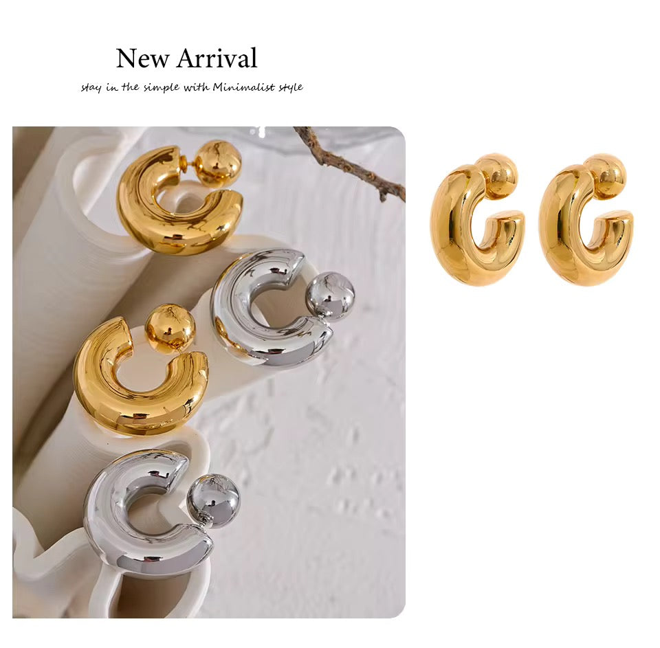 Aurora Hoop Earrings