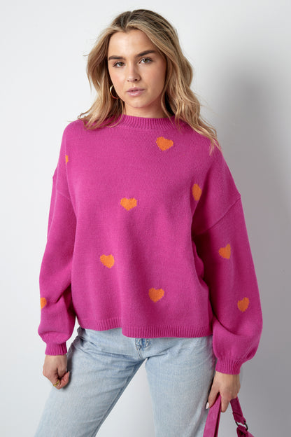 Pullover „Heartfelt Hugs“ – cremeweiß