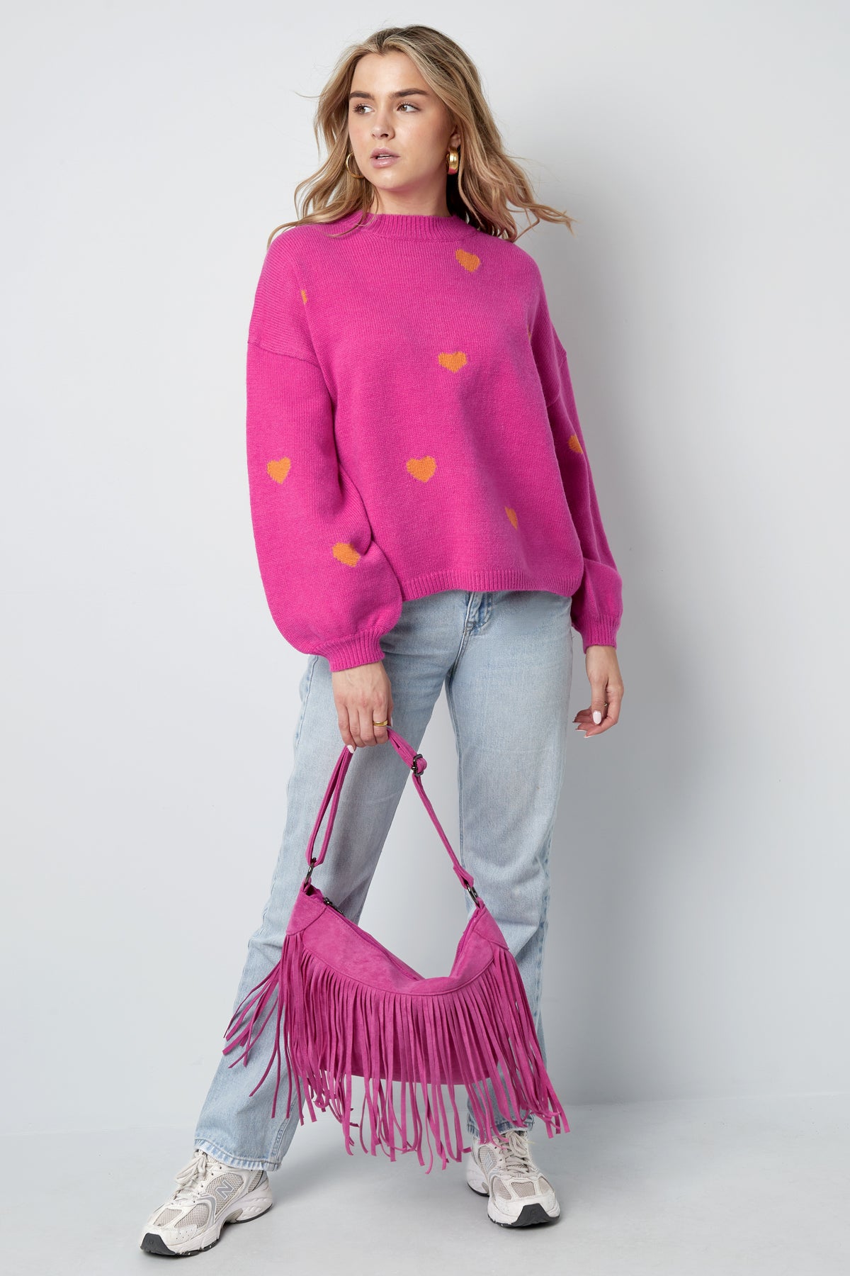 Pullover „Heartfelt Hugs“ – cremeweiß