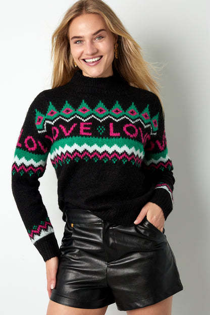 Love Sweater Wetterpullover
