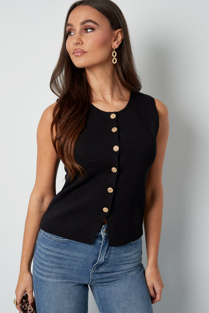 Oberteil „Knots about you“ - Cremeweiß