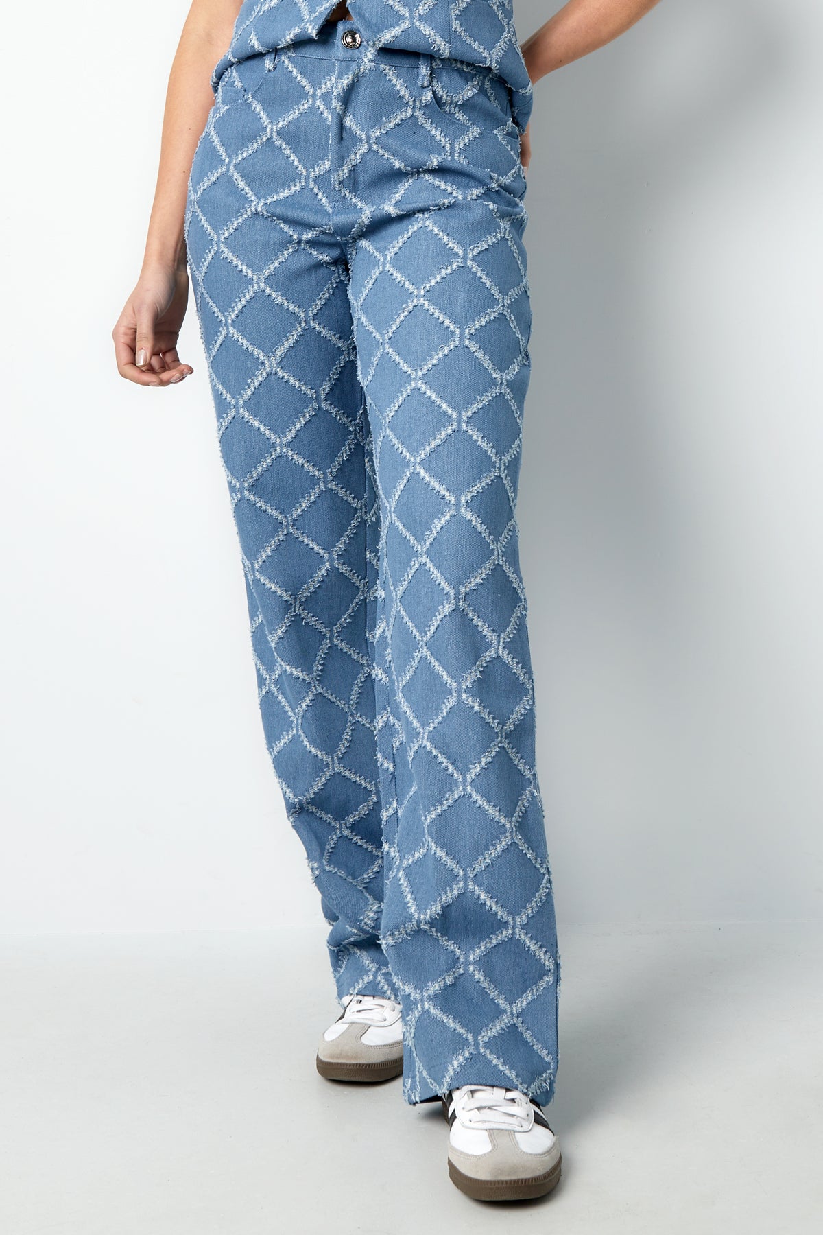 Jeans „Grids of Grace“