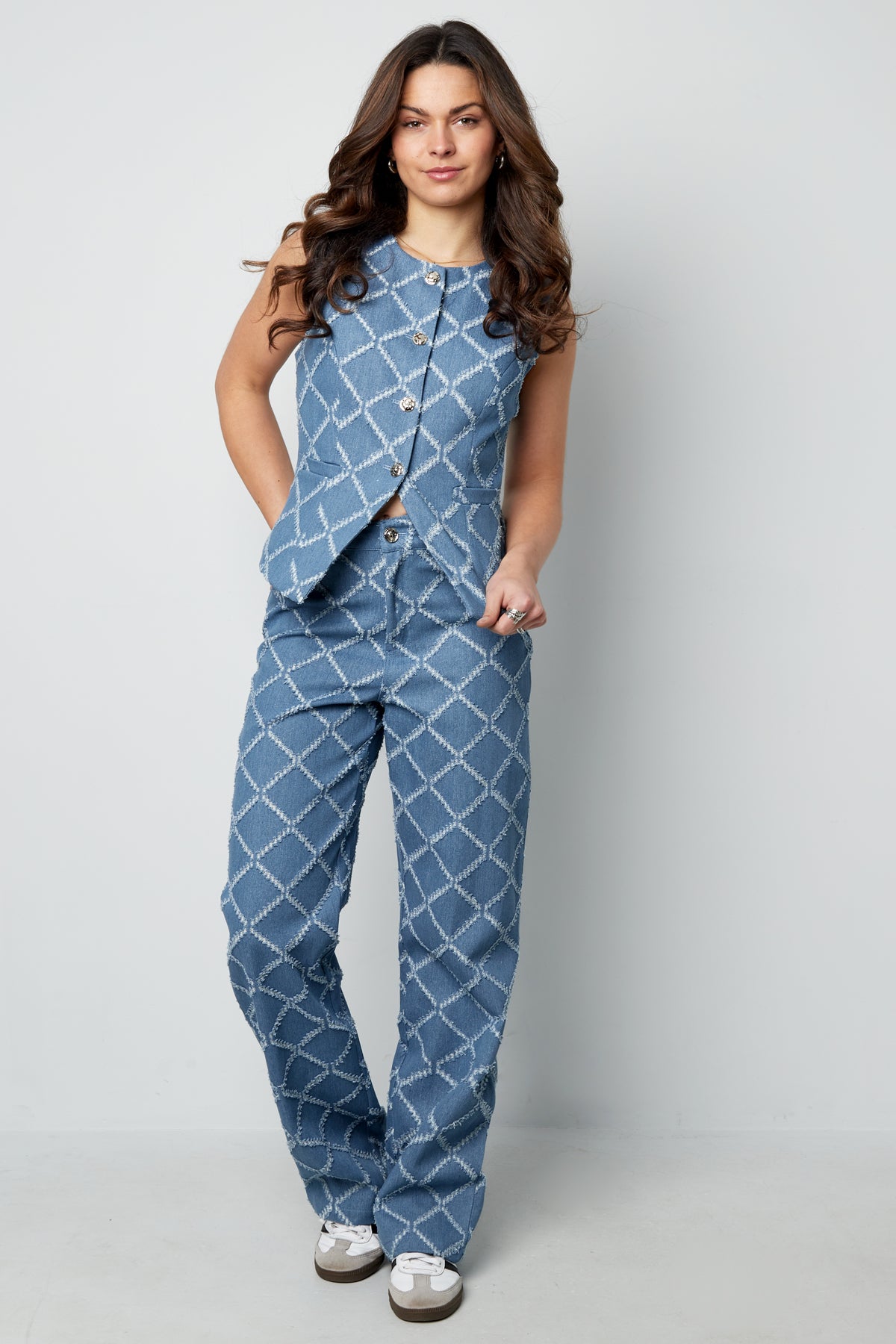 Jeans „Grids of Grace“