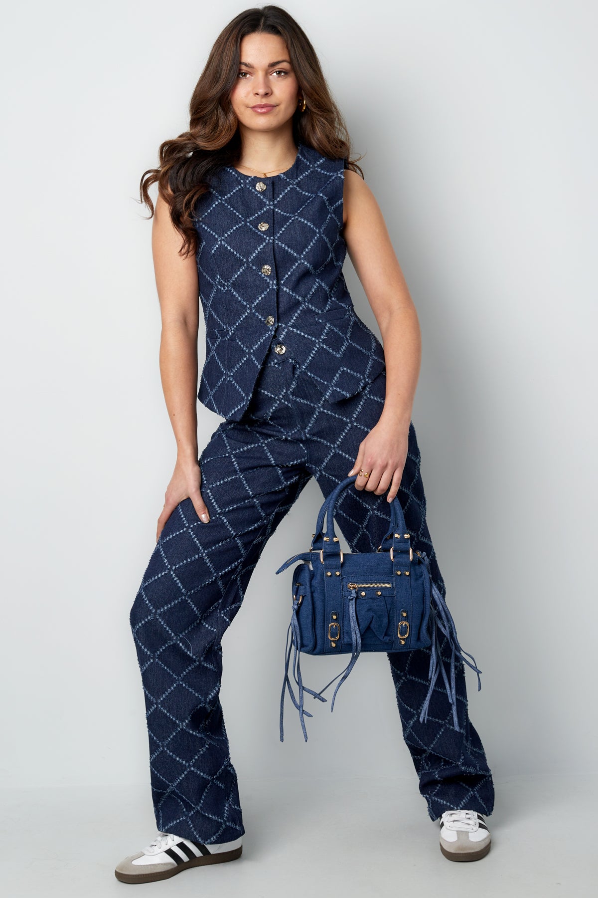 Jeans „Grids of Grace“