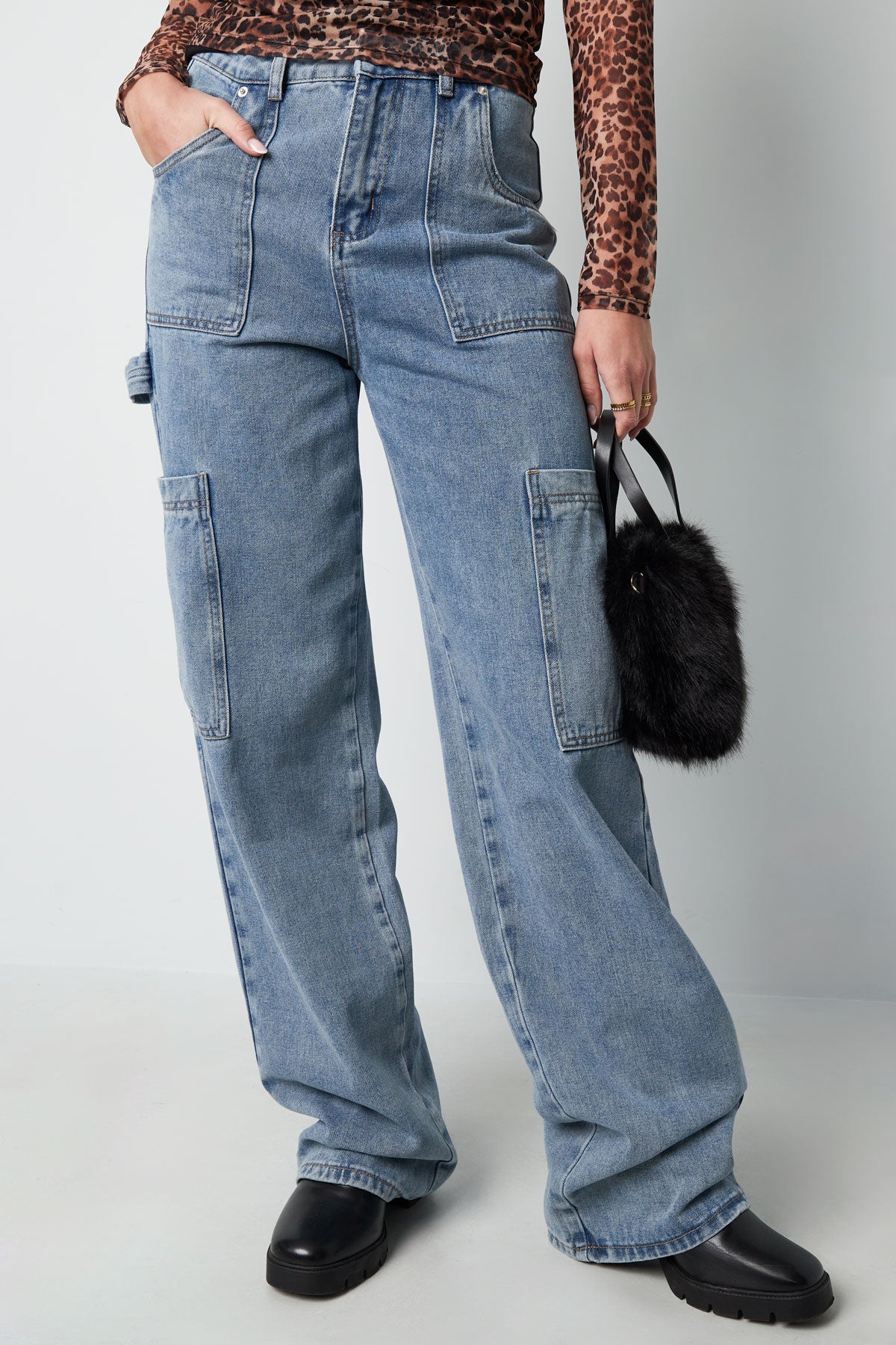 Jeans cooler Girl-Schnitt