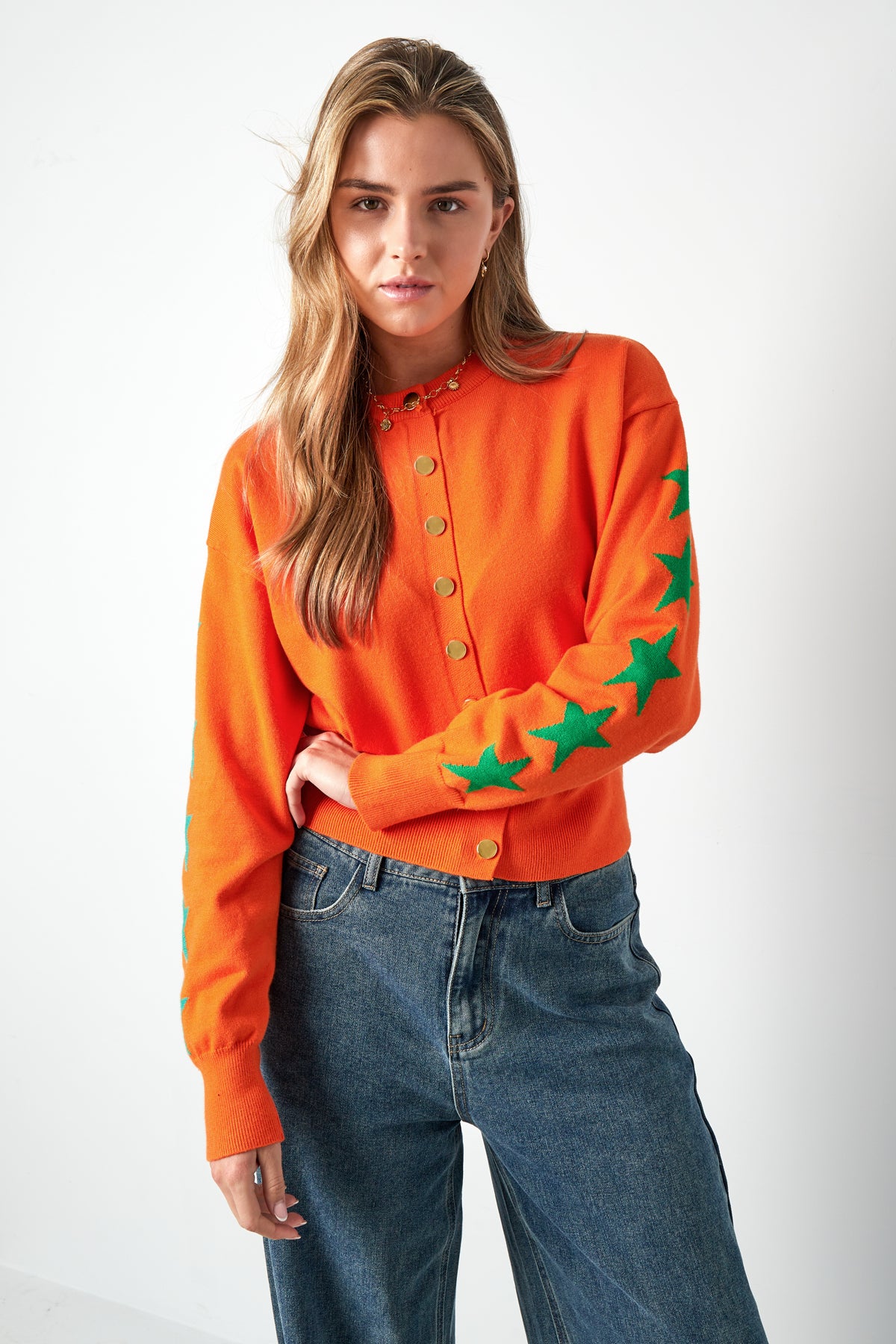 Weste mit Sternenmuster