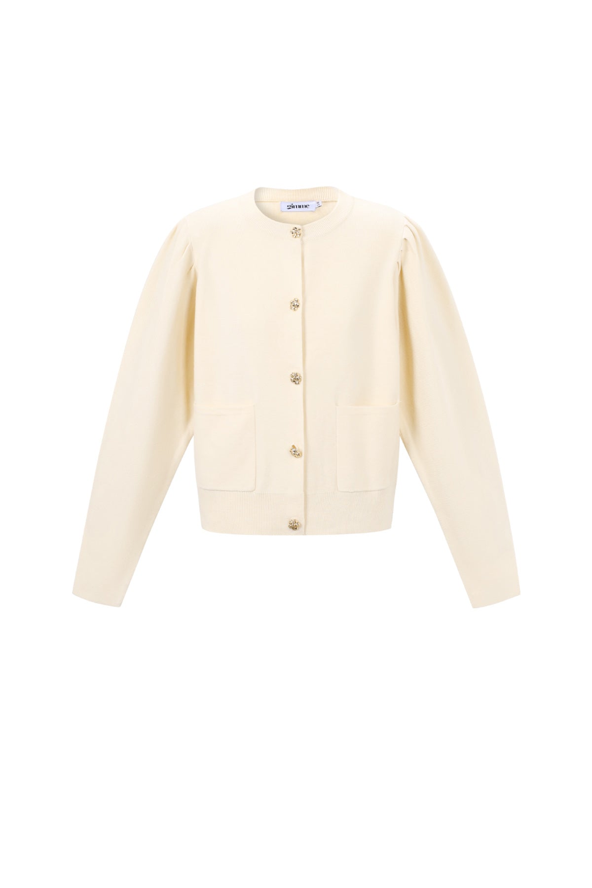 Gestrickte Viskose Damen-Cardigan Herbst/Winter Casual Einfarbig