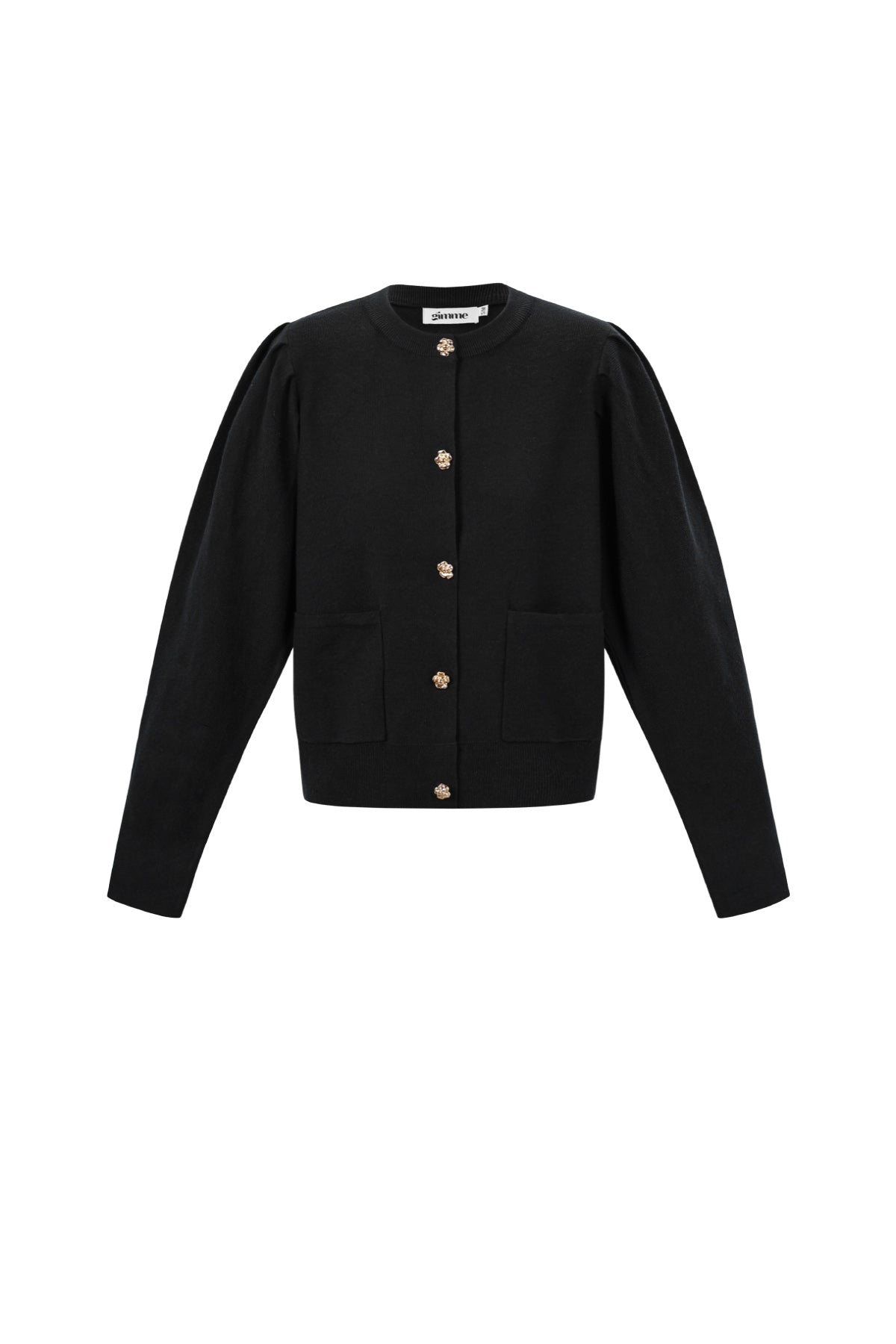 Gestrickte Viskose Damen-Cardigan Herbst/Winter Casual Einfarbig