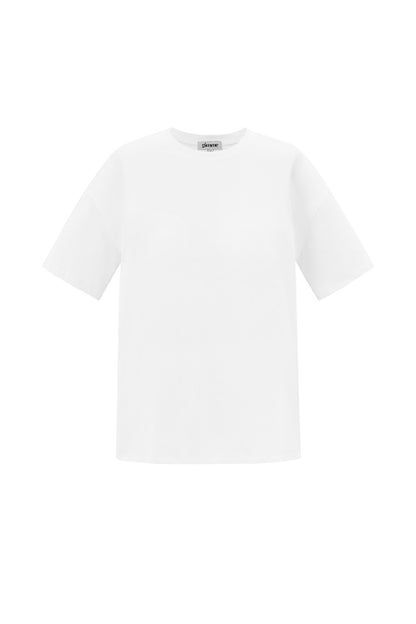 Baumwolle Gestrickte Damen T-Shirt Casual Tierdruck