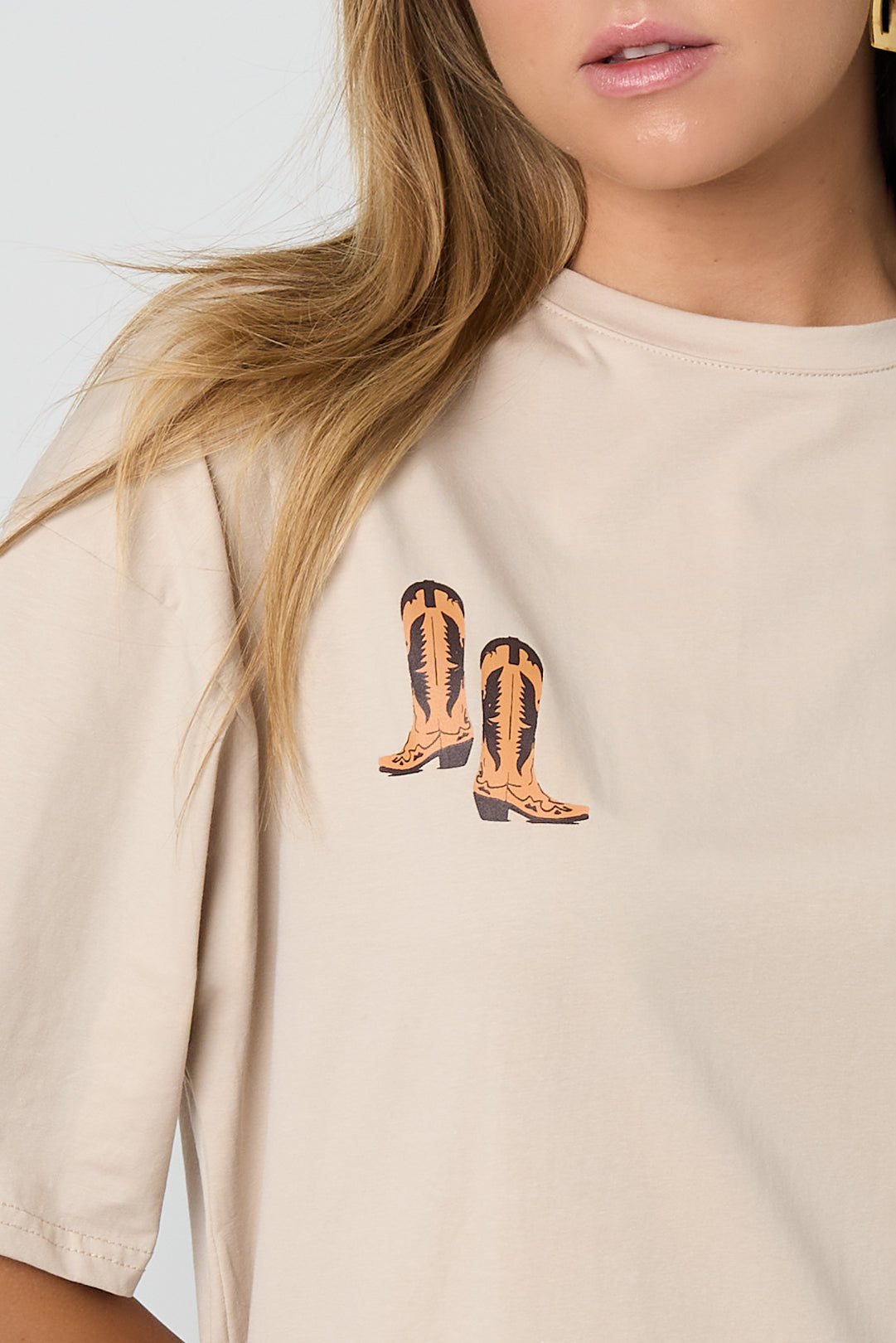 Cotton Knitted Damen T-Shirt Casual Cartoon