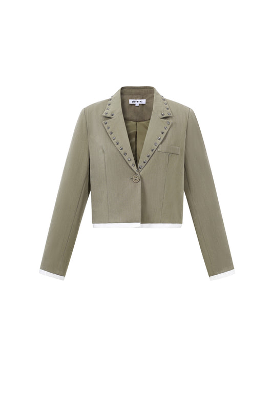Blazer mit Nieten