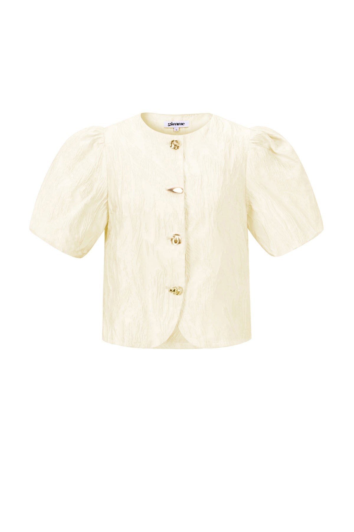 Gewebte Polyesterfasern Damen Kurzarm Oberteile Elegant Einfarbige Farbe Frühling/Sommer