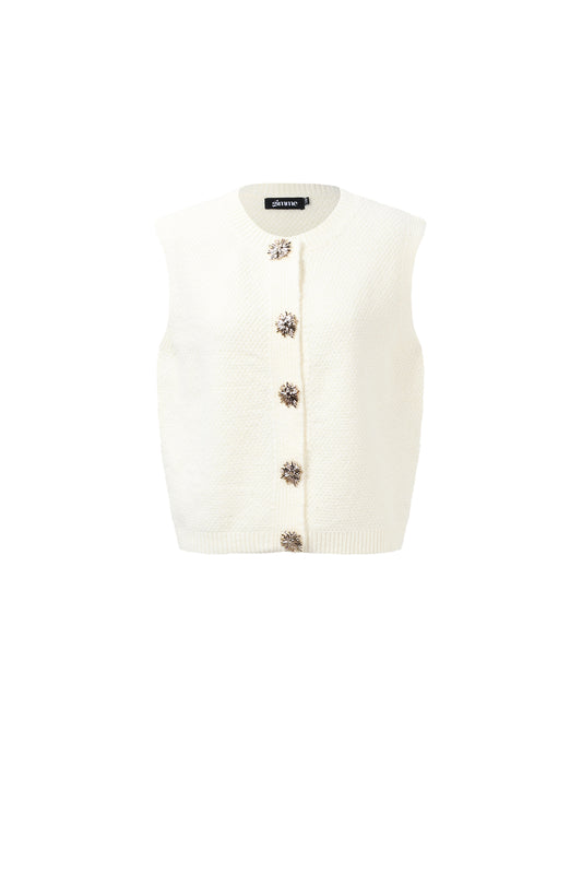 Polyesterfaser (Polyester) Strickweste Einfarbig Lässige Herbst-/Winterkleidung