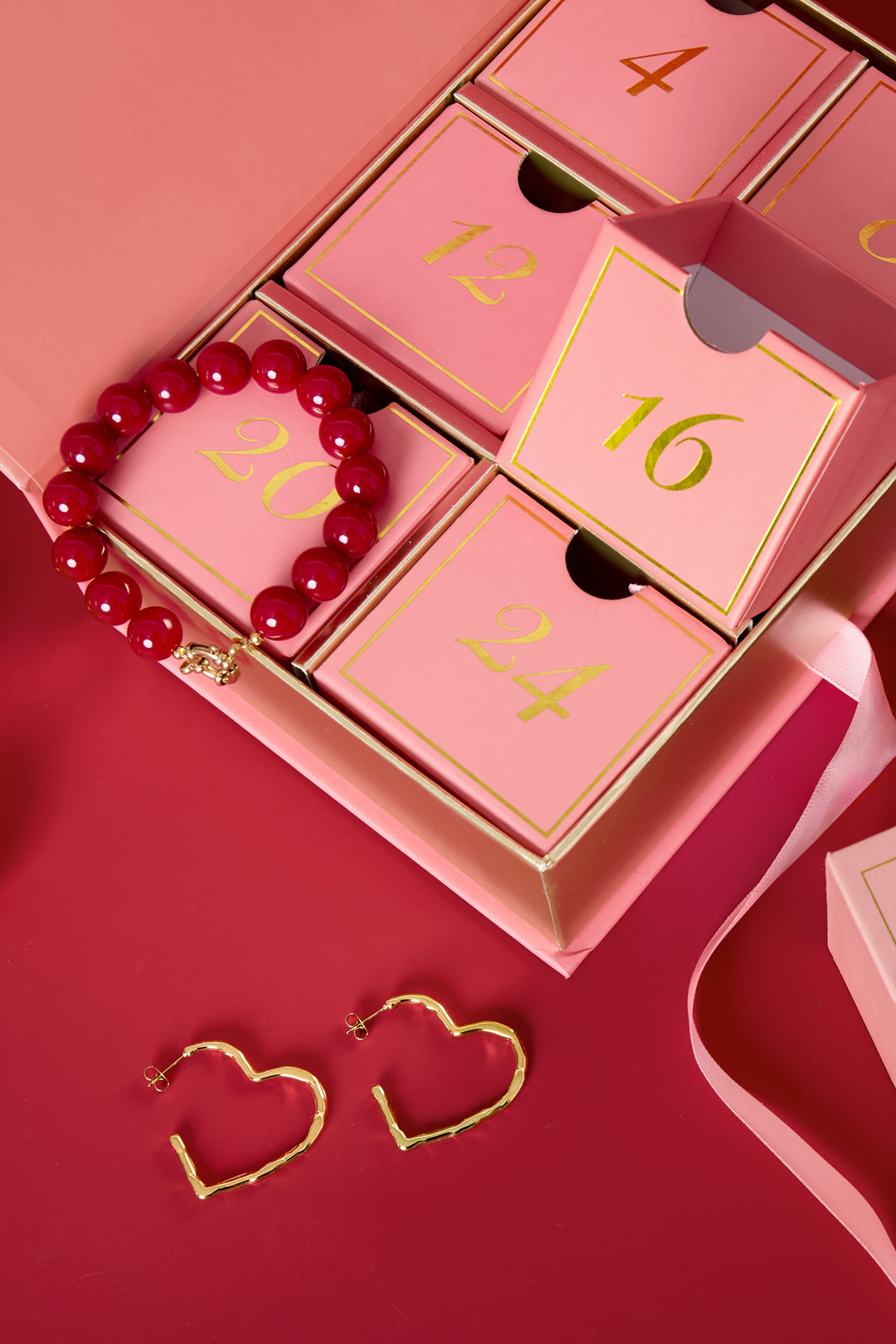 Weihnachts-Adventskalender Rechteck Casual Edelstahl Weihnachten