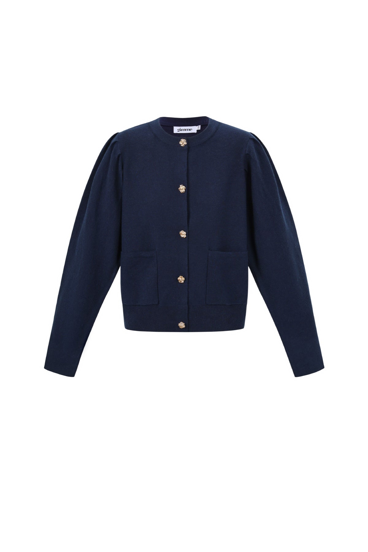 Gestrickte Viskose Damen-Cardigan Herbst/Winter Casual Einfarbig