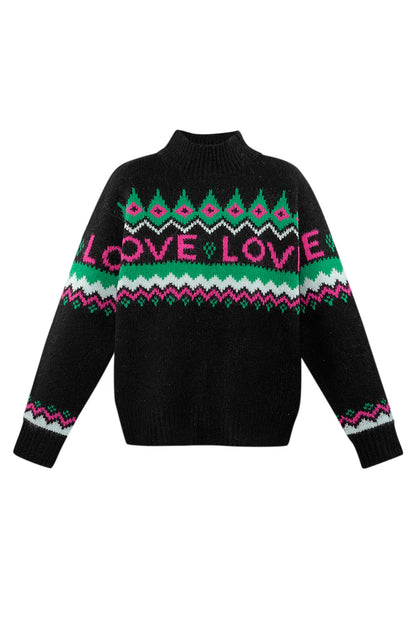 Love Sweater Wetterpullover