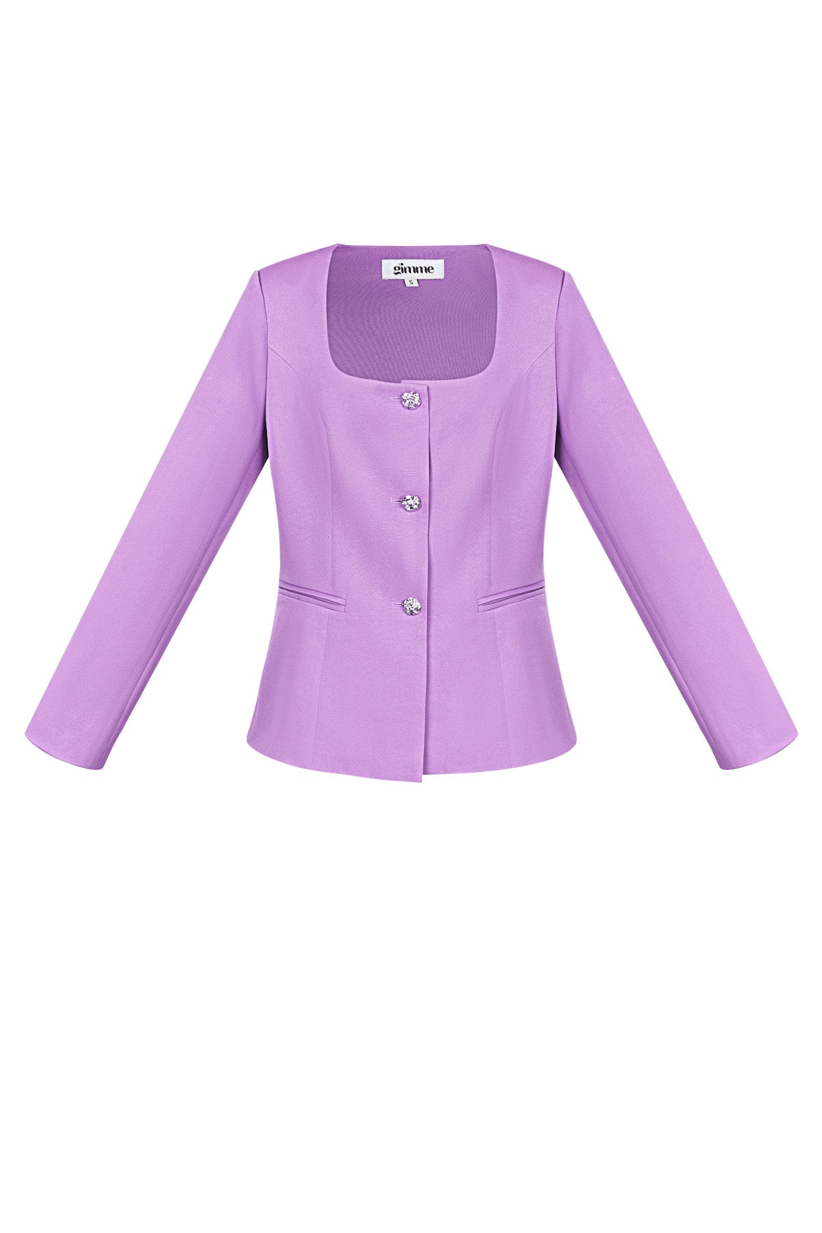 Trendy Blazer Top - limone