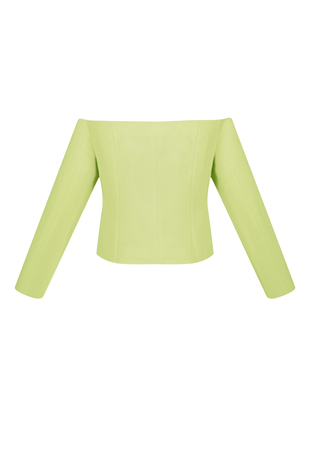 Off-Shoulder-Blazer-Oberteil