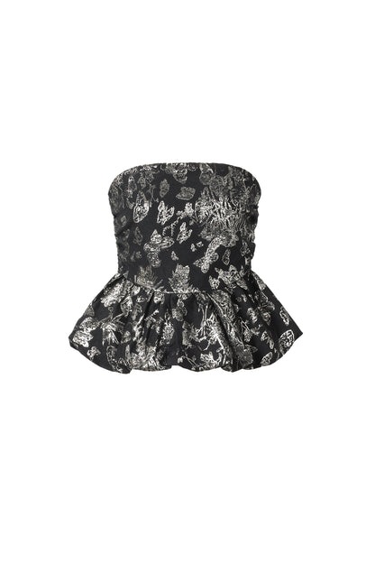 Festliches Jacquard-Top