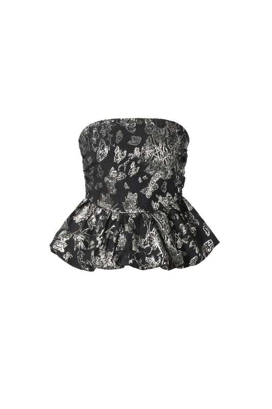 Festliches Jacquard-Top