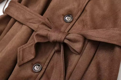 Royaler Trenchcoat