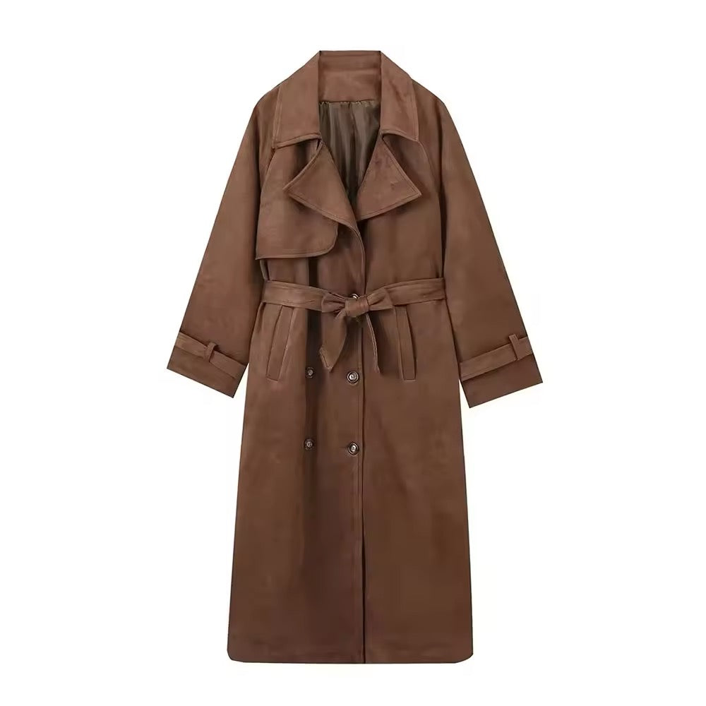 Royaler Trenchcoat