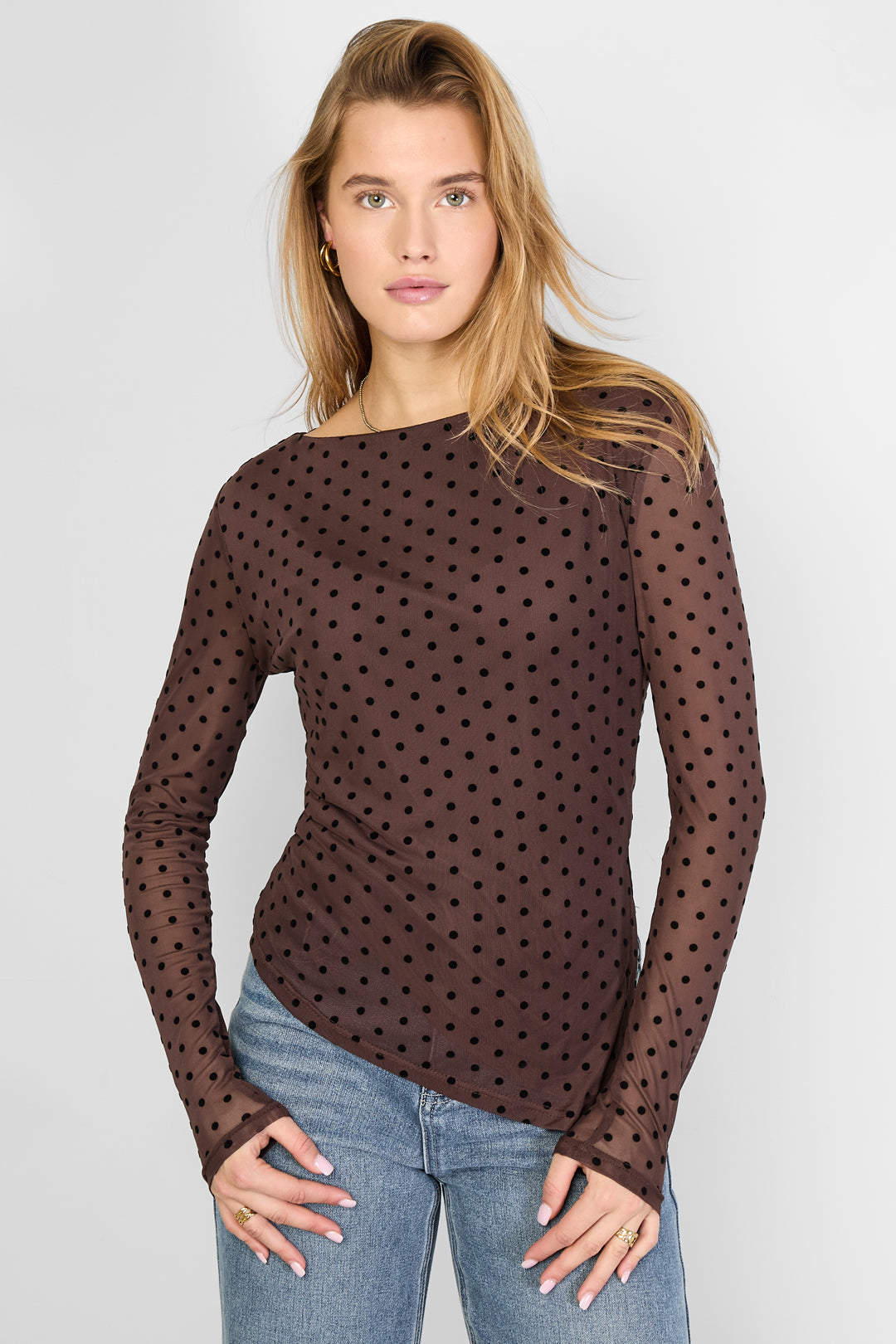 Das Polkadot-Set Top
