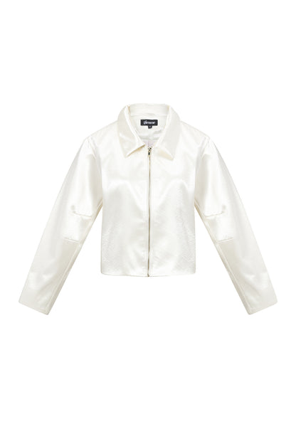Satin Look Jacket