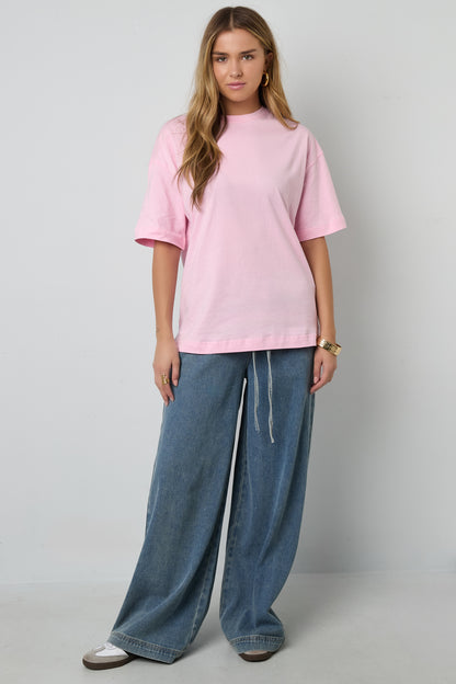 Baumwolle Gestrickte Damen T-Shirt Casual Tierdruck