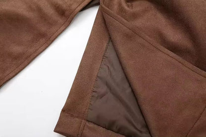 Royaler Trenchcoat