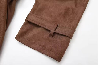 Royaler Trenchcoat