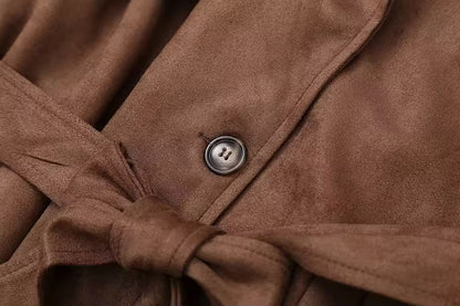 Royaler Trenchcoat