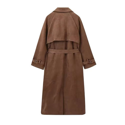 Royaler Trenchcoat