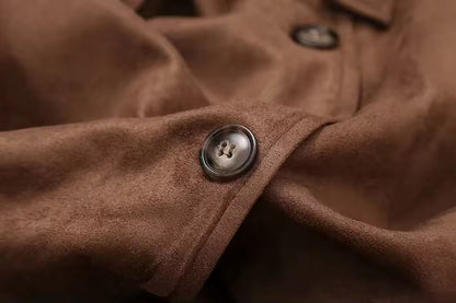 Royaler Trenchcoat