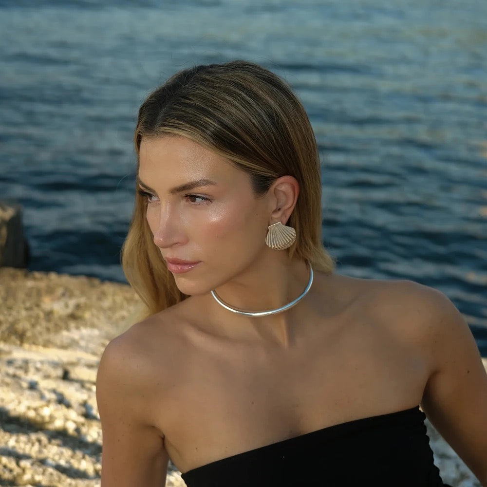 Golden Shell Ohrringe