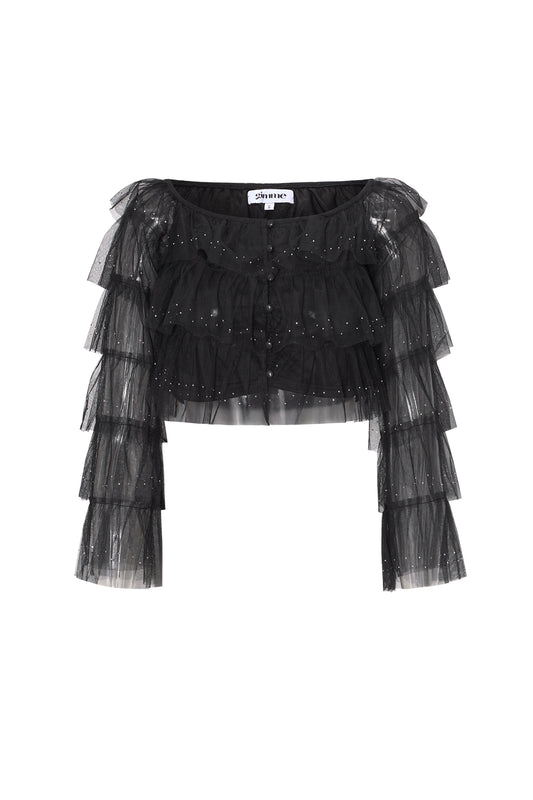 Gewebter Polyester Damen Langarm-Oberteil Frühling/Sommer Einfarbig