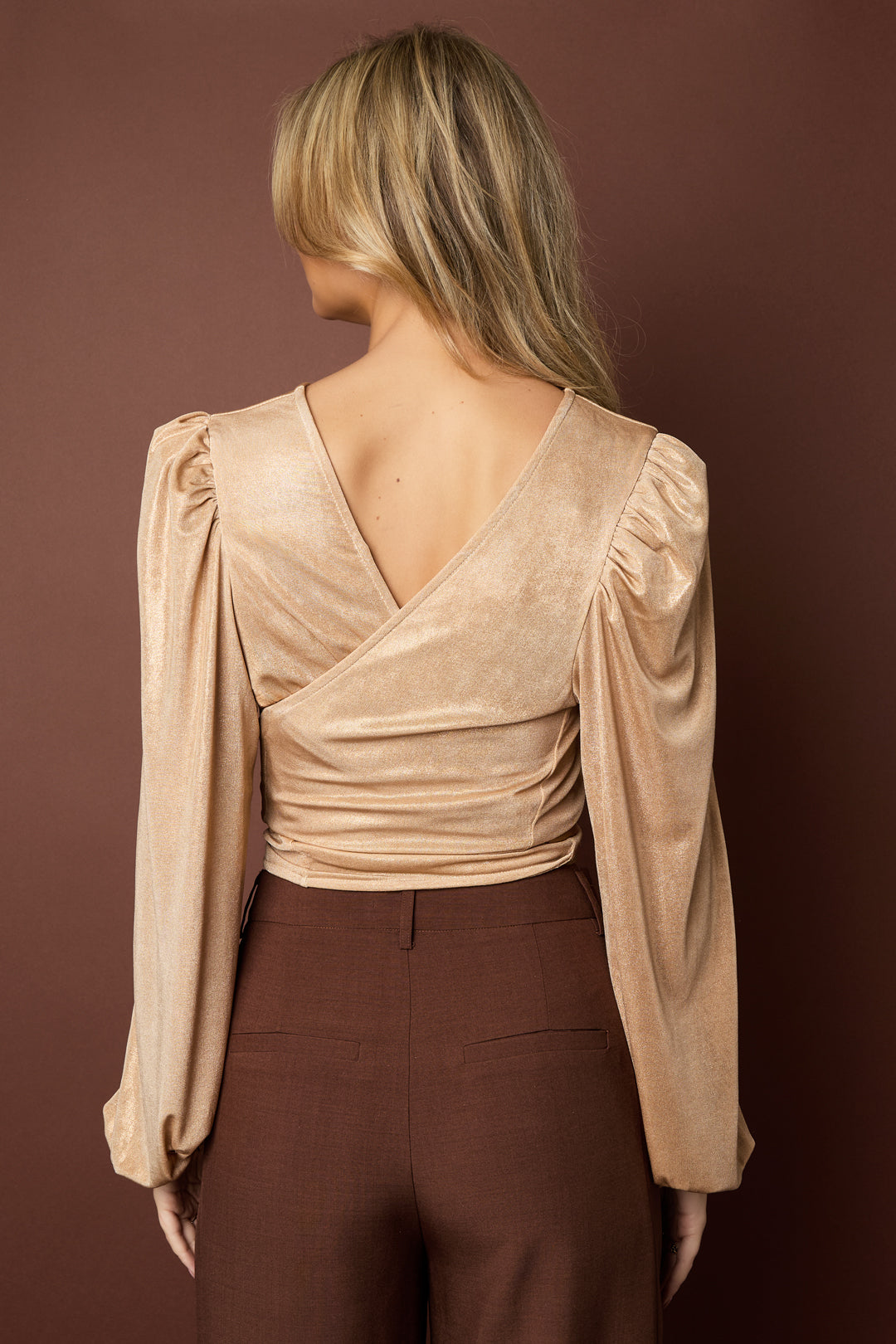 Polyesterfaser (Polyester) Langarmshirts Einfarbig Sexy Herbst-/Winterkleidung