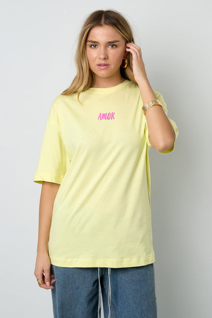 Baumwolle Gestrickte Damen T-Shirt Casual Letters