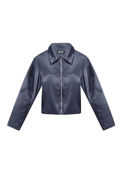 Satin Look Jacket