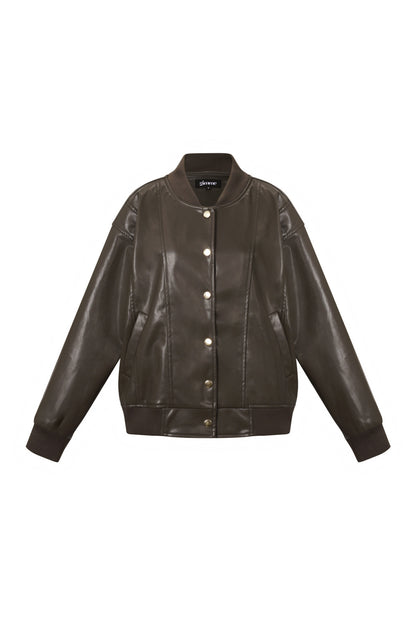 Polyesterfaser (Polyester) Jacken & Mäntel Einfarbig Street Herbst/Winter Kleidung