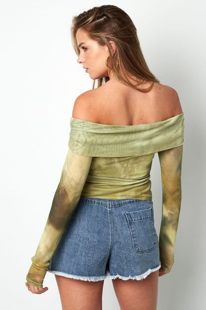 Gewebter Polyester Damen Langarm Oberteil Elegantes Einfarbig Frühling/Sommer